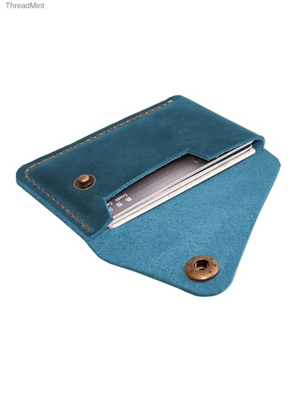 Handcrafted Leather Card Holder Minimalist Slim Wallet Full Grain